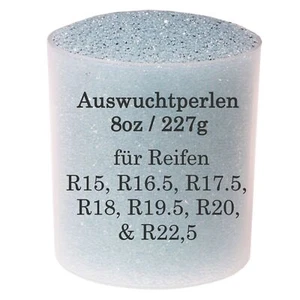 Perle di bilanciamento VG 8 oz / 227 g granuli di bilanciamento per camion autobus pneumatici R15 R16.5 R17.5 - Foto 1 di 8