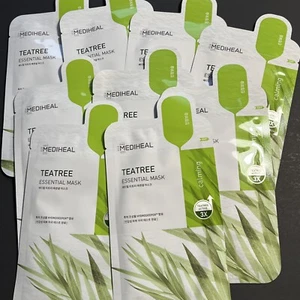 9x Mediheal Korean TEATREE Essential Sheet Face Mask - Picture 1 of 5
