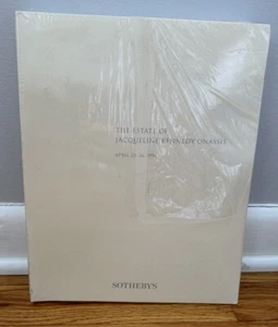 The Estate of Jacqueline Kennedy Onassis April 23-26 Sotheby’s Catalog 1996 Book - Picture 1 of 11