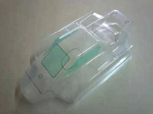 OFF30 - BODY RC 1/8 BUGGY XRAY XB9 + Mask OFF ROAD - Picture 1 of 1