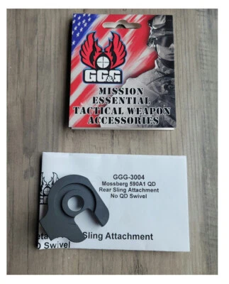 Adaptador de montaje en eslinga trasera GG&G GGG-3004 SIN QD giratorio se adapta a Mossberg 590A1 NUEVO Foto 1 de 4