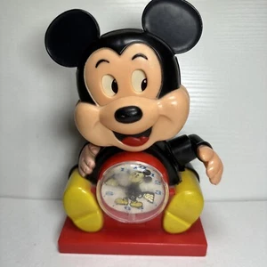 ILLco Walt Disney Mickey Mouse Clock Preschool Toy Vintage 9” - For Parts - Picture 1 of 6