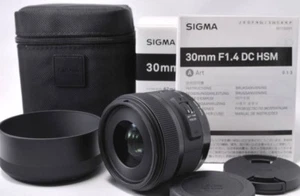 Sigma Standard Lens Art 30mm F1.4 DC HSM for Nikon Digital SLR Camera New in Box - Picture 1 of 2