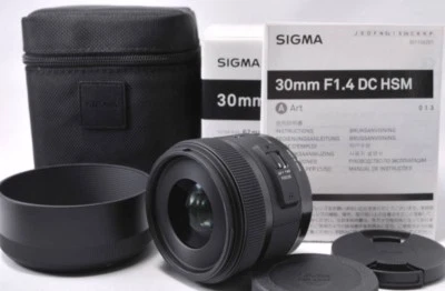 Sigma Standard Lens Art 30mm F1.4 DC HSM for Nikon Digital SLR Camera New in Box - Image 1 of 2