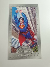 Skybox 1994 Platinum Series The Man of Steel Superman Large Trading Card 21