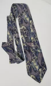 Corbata para hombre Picasso Le Peintre multicolor 100 % seda 60" de largo 4" de ancho - Imagen 1 de 7