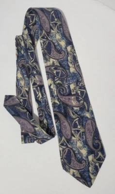 Corbata para hombre Picasso Le Peintre multicolor 100 % seda 60" de largo 4" de ancho Foto 1 de 4