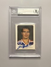 1981-82 Red Rooster Mark Messier Autographed XRC BAS Certified