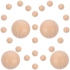 30 Pcs Children's Painting Handmade Beads Jewelry Making DIY Craft - Picture 1 of 12