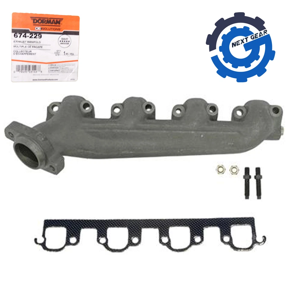 Nuevo colector de escape Dorman 1993-1997 Ford F-250 F-350 Super Duty 674-229 Foto 1 de 1