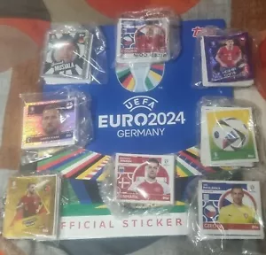 68 X EURO 2024 TOPPS FOOTBALL STICKERS - NO DUPLICATES - INC. 10 X SHINEYS - Picture 1 of 1