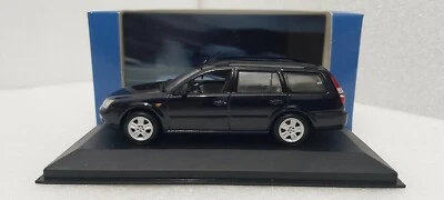 Ford Mondeo MK III MK 3 Turnier Black 2000-2007 1:43 Minichamps 16577 Dealer Ed. - Image 1 of 4