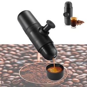 Portable Hand Pressure Coffee Machine Mini Espresso Press 70ML Espresso Capsule - Picture 1 of 9