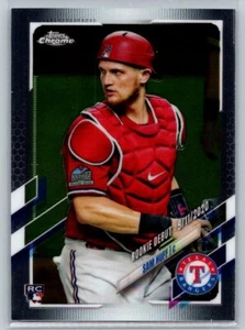 2021 Topps Chrome Update #USC60 Sam Huff - Picture 1 of 2