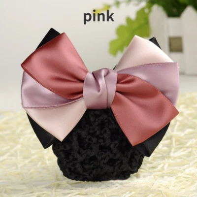 Dama Profesional Red Moño Pasador Horquilla Accesorios para el Cabello Azafata Foto 1 de 4