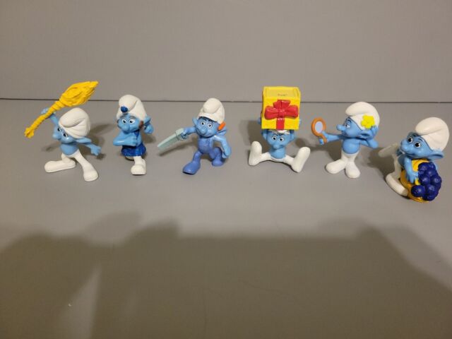 Boneco Papai Smurf Mclanche Feliz, Brinquedo Mcdonald's Usado 93458535