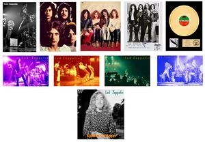 Lot of (10) Led Zeppelin 13 x 17 Reproduction Promo & Personality Posters - Picture 1 of 11