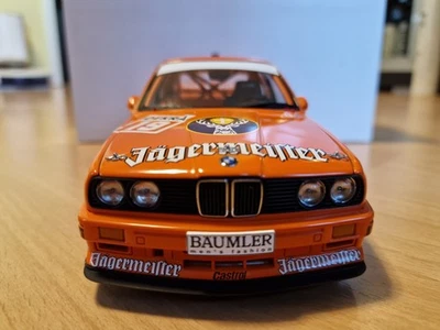 Armin Hahne,BMW M3 E30 DTM 1992, Autoart, Jägermeister, 1:18,Otto,JP - Bild 1 von 4
