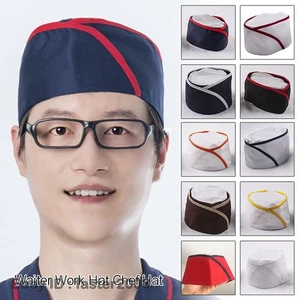 Japanese Sushi Chef Boat Cap Restaurant Cuisine Chef Hat Cooking Dust-Proof Work - Picture 1 of 35
