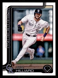 2025 Topps #627 Sam Hilliard Colorado Rockies - Picture 1 of 2