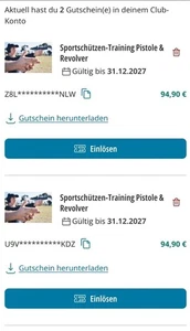 Jochen Schweizer Gutschein. Sportschützentraining Pistole&Revolver - Bild 1 von 1