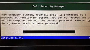 1F66 Unlock password for Dell Precision M4800,Precision M2800,Precision M3800 - Picture 1 of 2