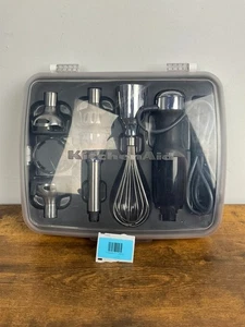 KitchenAid Stabmixer-Aufsätze & Koffer mit 5 Geschwindigkeiten KOMPLETT - Bild 1 von 8