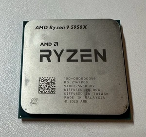 Procesor stacjonarny AMD Ryzen 9-5950X (3,4 GHz, 16 rdzeni, 32 wątki, AM4) Vermeer - Zdjęcie 1 z 2