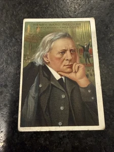 1911 T68 Männer / Helden der Geschichte, Pfannengriff Schrott - Henry BEECHER - Statesman �� - Bild 1 von 2