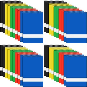30 Pack Spiral Steno Pads 6 x 9 Inches 60 Sheets Spiral Notepads Steno Books ... - Picture 1 of 6