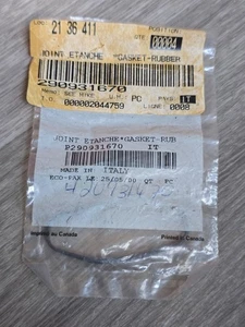 ⚓ Marine * BOMBARDIER Rubber Power Valve Gasket 290931670 * QTY 1 - Foto 1 di 3