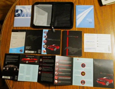 2011 Ford Mustang Car Original Dealer Owner Operators Manual User Guide & Case - Image 1 of 4