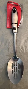 Cooking Concepts 13" Stainless Steel Slotted Spoon Nice Grip Handle - Picture 1 of 2