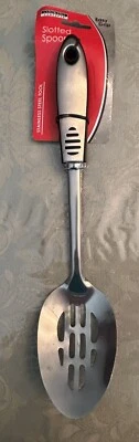 Cooking Concepts 13" Stainless Steel Slotted Spoon Nice Grip Handle - Image 1 of 2