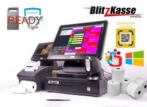 Computerkasse Kassensystem für Fast Food Einzelhandel Touchscreenkasse Komplett✅ - Bild 1 von 6