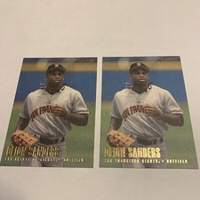 DEION SANDERS - 1996 Fleer - #595 -san Francisco Giants