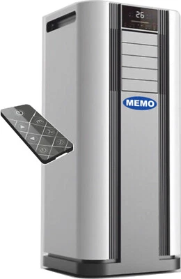 Mobile Klimaanlage 9000 BTU 2,6kW 5 in1 Kühlen Heizen Luftentfeuchter Ventilator - Bild 1 von 4
