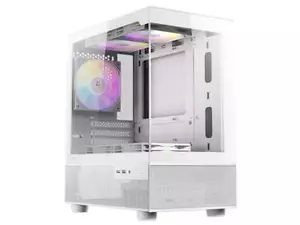 Antec CX200M RGB ELITE Mid-Tower Gaming Case - White CAA-CX200MRGBEL-W - Picture 1 of 10