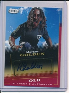 Sage Hit Red Rookie Auto Markus Golden RC #A105 2015 Missouri Tigers - Imagen 1 de 1