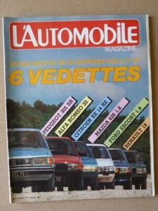L'Automobile n°445, Lancia Delta 1600 GT, Mercedes 190E, Mitsubishi Pajero, Peug - Imagen 1 de 1