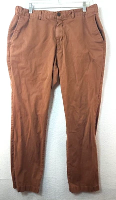 Alfani Hemmed Brown Casual Pants Mens 36 x 29 - Image 1 of 4