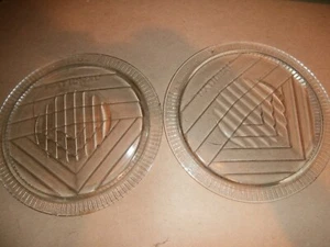 2 Vintage National 8 1/4" Glass Car / Truck Headlight Lens - Picture 1 of 4