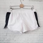 The North Face Hydrenaline Womens Active Shorts Size M White Black Hiking New