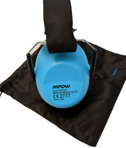 Mpow HM068A Kids Safety Earmuffs NRR 26db Noise Reduction Ear Muffs Blue/black