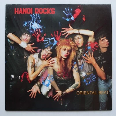 Hanoi Rocks ‎– Oriental Beat UK 1983 NEAR MINT vinyl LP LICLP 3 - Image 1 of 4
