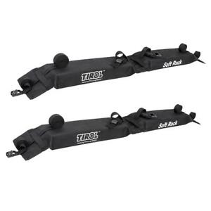 2-pack Automobile Soft Roof Top Rack Cross paddleboard Luggage Carrier