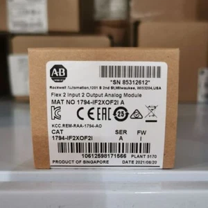 New Factory Sealed AB 1794-IF2XOF2I /A FIex 2 lnpnt 2 Output Analog Module - Picture 1 of 2
