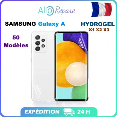 Protection Écran FILM GEL HYDROGEL Samsung Galaxy A01 A20 A30 A40 A71 A80