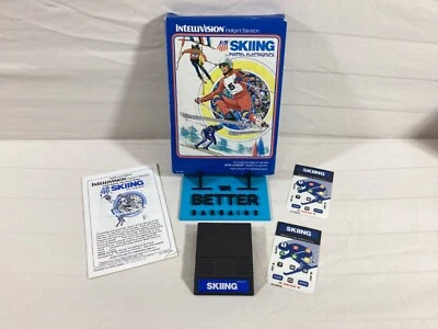 US Ski Team Skiing By Mattel For Intellivision-CIB - Image 1 of 4