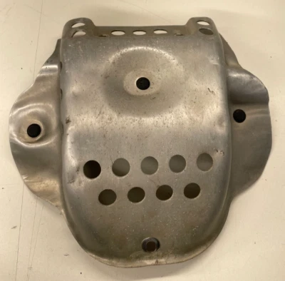 Protector protector de motor placa de deslizamiento marco de aluminio Honda XR200R XR250R 1984 #1 Foto 1 de 4